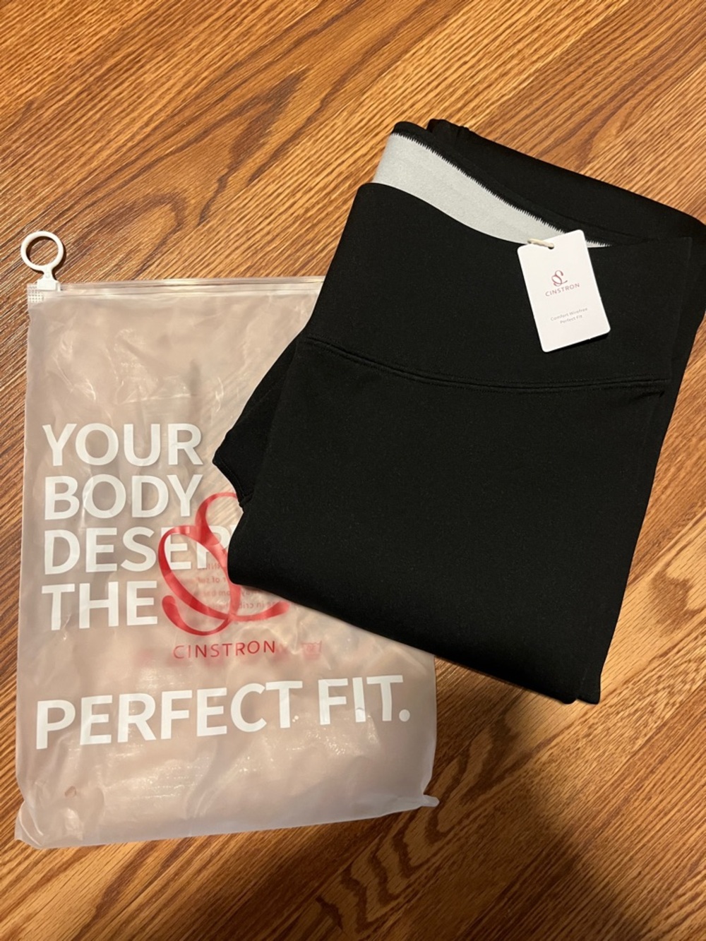 Black High-Waist Leggings - Fleece Lined - XL